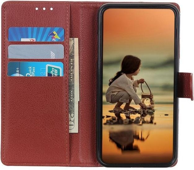 Actual product image MU Classic Litchi Leather Bookcover Series (Samsung Galaxy A34 5G)