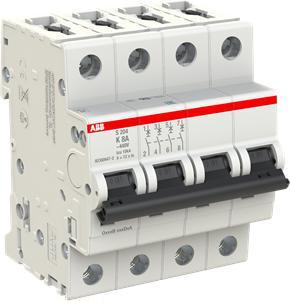 Actual product image ABB S204-K8 Automatic circuit breaker K-Char., 6 kA, 2CDS254001R0407