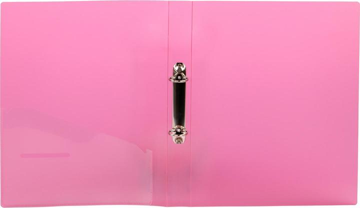 Actual product image Idena Ring binder A4 PP pink 35mm 2 rings (A4, 35 mm, 1 pcs.)
