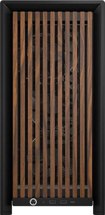 Actual product image Corsair Frame 4000D Wood RS Modular Mid-Tower (ATX, mATX, Mini-ITX)