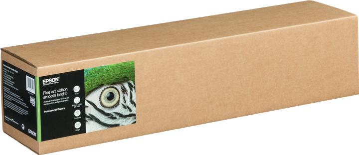 Epson Fine Art Cotton Smooth Bright II 24" x 1 (300 g/m², 1500 cm, 61 cm)