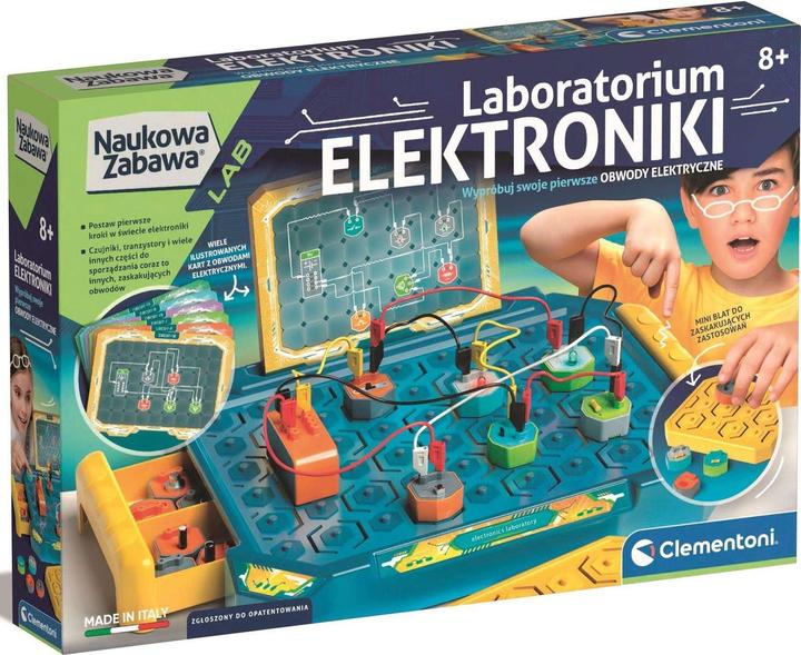 Actual product image Clementoni Scientific Entertainment - Electronics Lab
