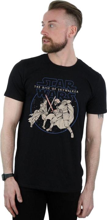 Immagine prodotto Star Wars The Rise Of Skywalker Rey And Kylo Combat Maglietta Uomo (S)