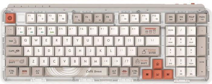 Produktbild Miiw Mechanical Keyboard Z980 ProMax MIIIW (Coffee) (Eng. Int., Kabellos)