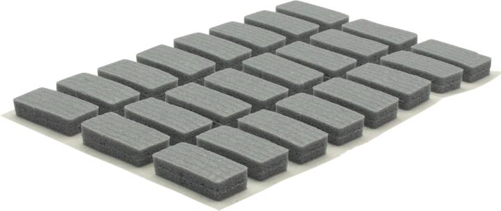 Image du produit Amortisseur de vibrations Soft Pad 22x8 mm 24 pcs. (24 pcs)