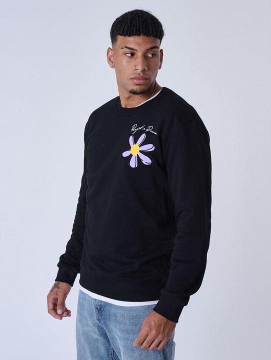 Actual product image Project X Paris Sweatshirt round neck flowers (XL)