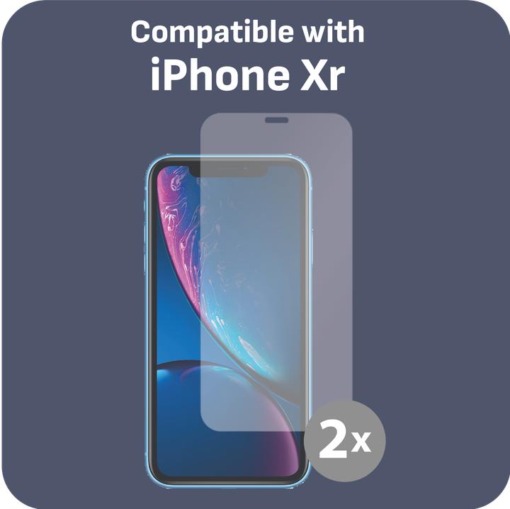 Produktbild Cazy Schutzglass Kompatibel mit iPhone Xr Tempered Glass Hülle Kompatibel - 2 Stück (2 Stück)