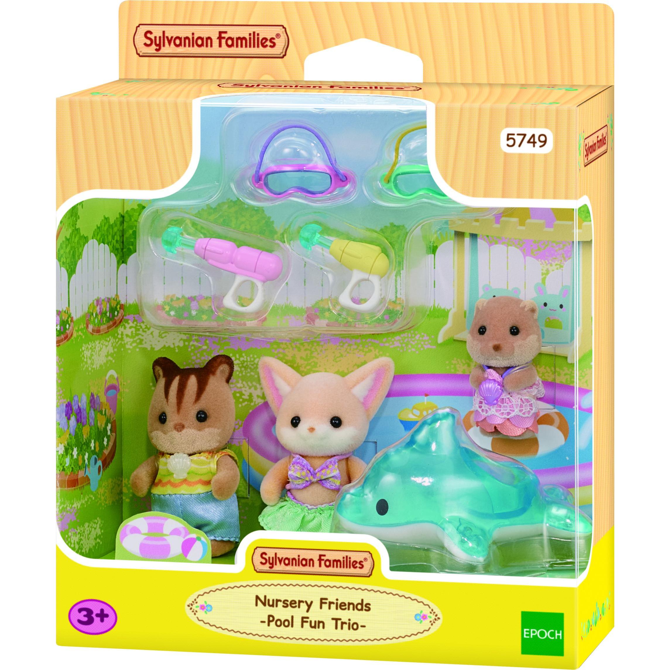 Sylvanian Families Erlebniskindergarten Freunde “Poolspass”