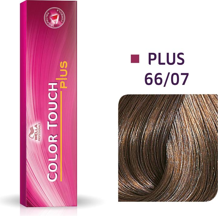 Wella Vopsea semipermanenta Color Touch 66/07, Blond Inchis Intenses Castaniu naturel, 60ml (66/07 Blond Inchis Intenses Naturel Castaniu)