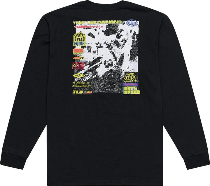 Produktbild Troy Lee Designs Longsleeve, Overload, black, XXL (XXL)