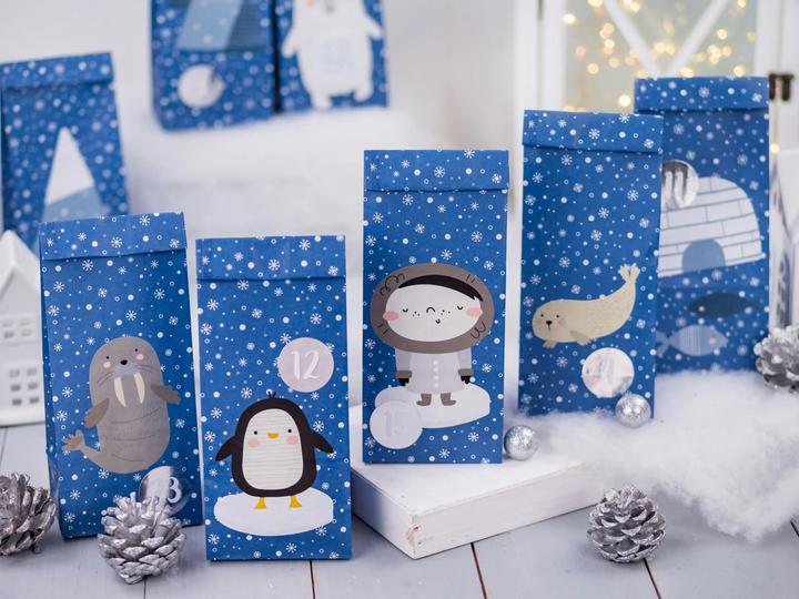 Actual product image Papierdrachen Polar animals