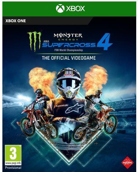 Plaion Monster Energy Supercross 4 (Xbox One X, Xbox Series X, Multilingual)