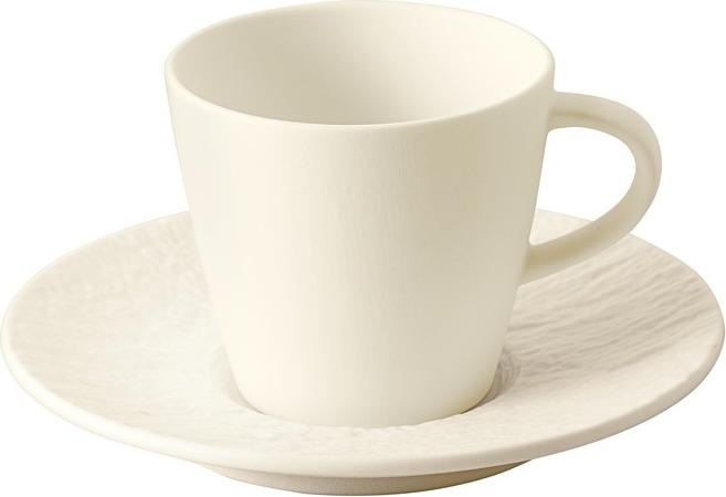 Actual product image Villeroy & Boch Mocha/Espresso Saucer Manufacture Rock blanc (1 x)