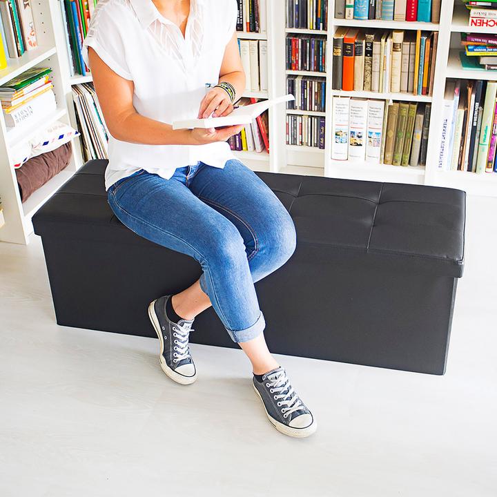 Actual product image Relaxdays Folding bench (114 cm)