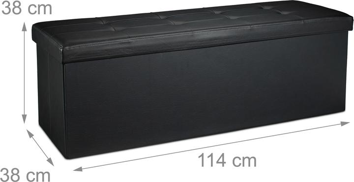 Actual product image Relaxdays Folding bench (114 cm)