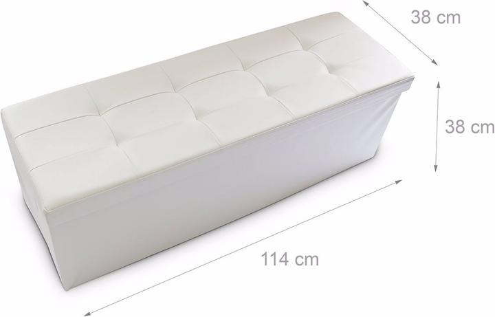Immagine prodotto Relaxdays Panchina pieghevole (114 cm)