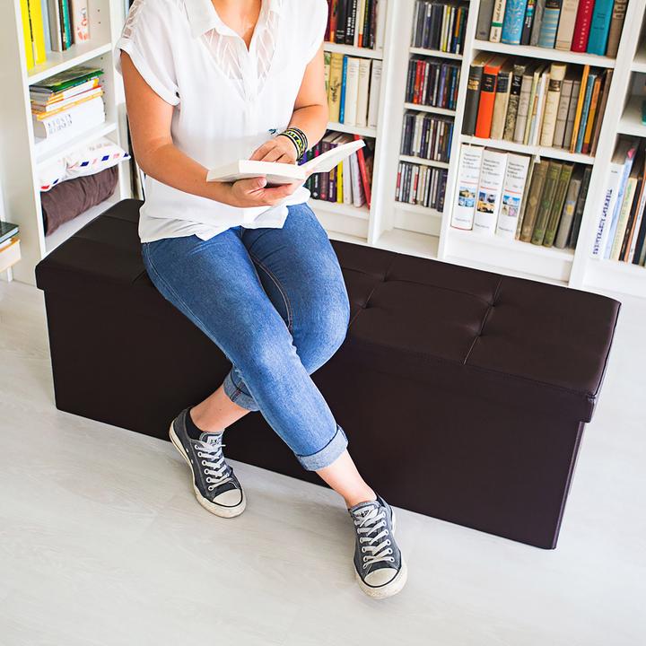 Produktbild Relaxdays Faltbare Sitzbank (114 cm)