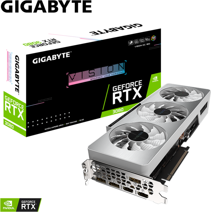 Produktbild Gigabyte GeForce RTX 3080 Vision OC (10 GB)