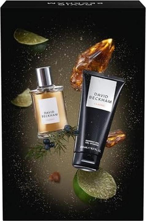 Actual product image David Beckham Classic Giftset for Him Including Eau De Toilette 50ml and Shower (Perfume set)