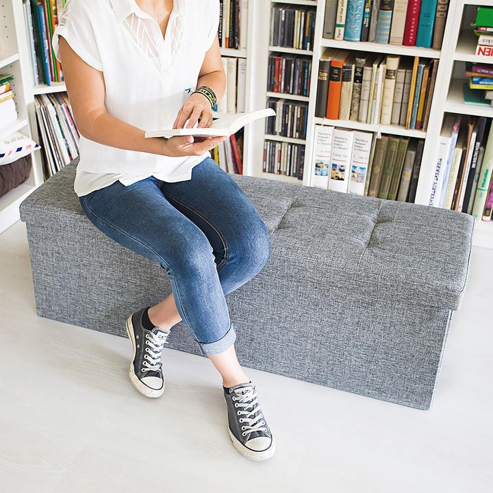 Actual product image Relaxdays Folding Storage Bench (38 cm)