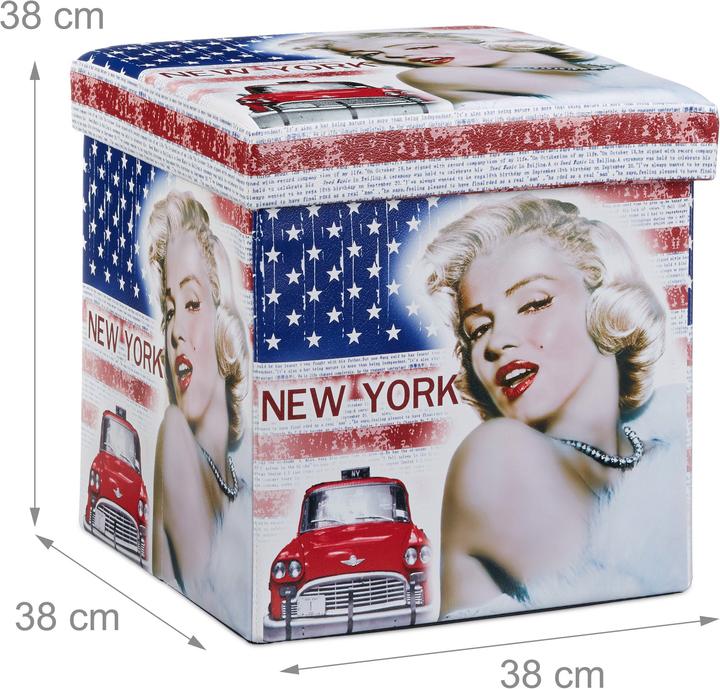 Produktbild Relaxdays Sitzhocker