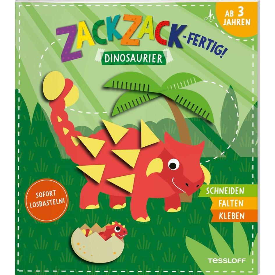 Zack, zack - fertig! Dinosaurier, Kinderbücher von Carmen Eisendle