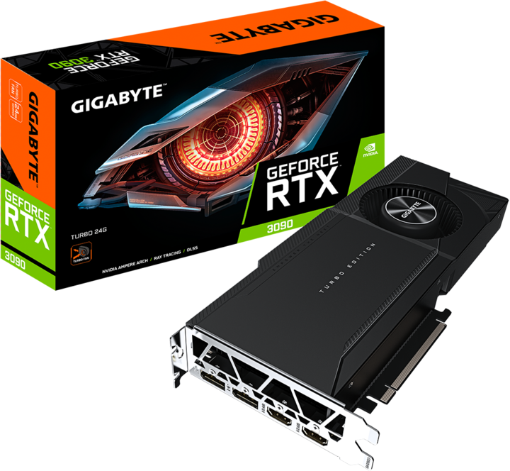 Actual product image Gigabyte GeForce RTX 3090 TURBO 24G (24 GB)