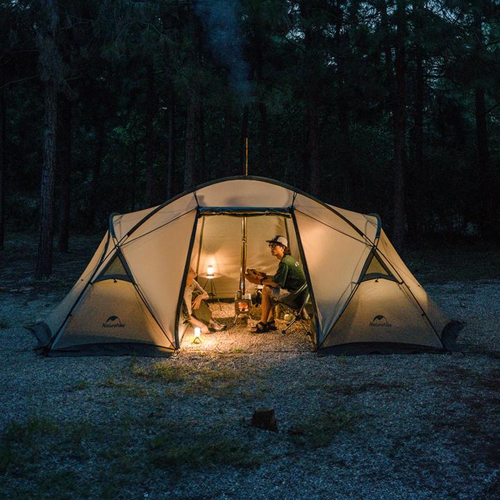 Actual product image Naturehike Shandi tent for two bedrooms cnk2300zp030-grey (Dome tent, 2 persons)