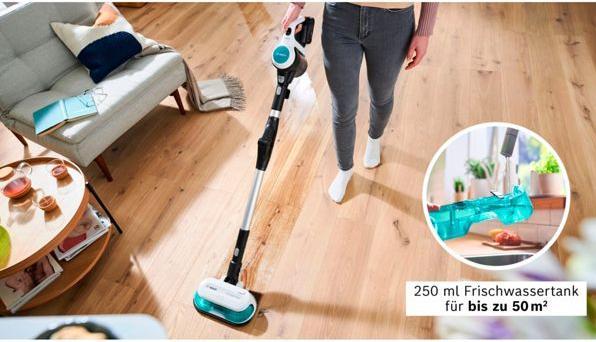 Image du produit Bosch Hausgeräte Bosch Akku-Staubsauger BSS712XHYG Unlimited 7 ProHygienic Aqua