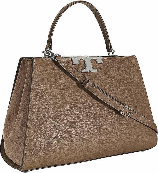 Actual product image Tory Burch Leather bag - Handle bag ELEANOR PEBBLED SATCHEL