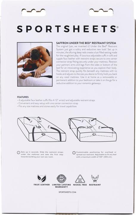 Produktbild Sportsheets - Saffron Under the Bed Restraint System