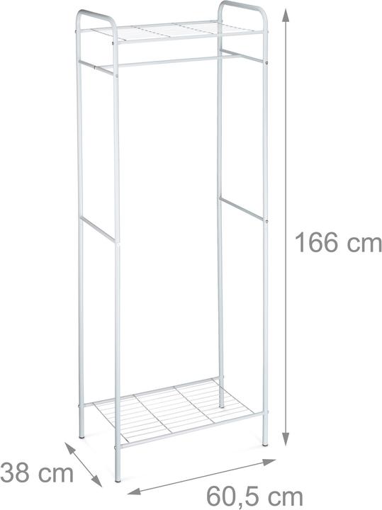 Actual product image Relaxdays Coat rack