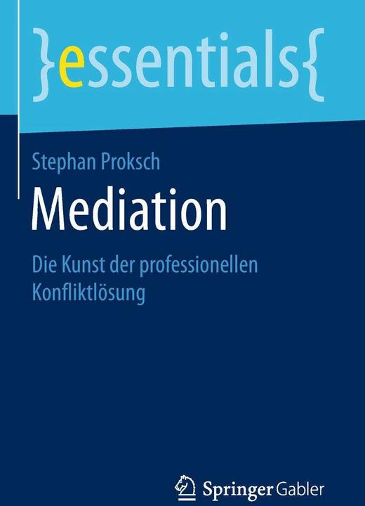 Produktbild Mediation (Deutsch, Stephan Proksch, 2018)