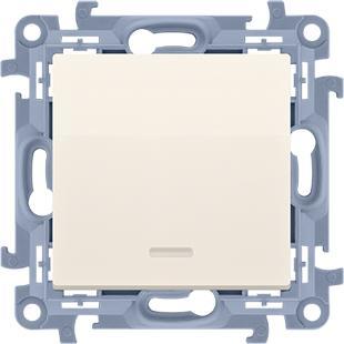 Kontakt CW1L.01/41, Taster + Schalter, Weiss