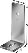 Produktbild Simpson Sst Betonwinkel, Typ P (1 Stk.)