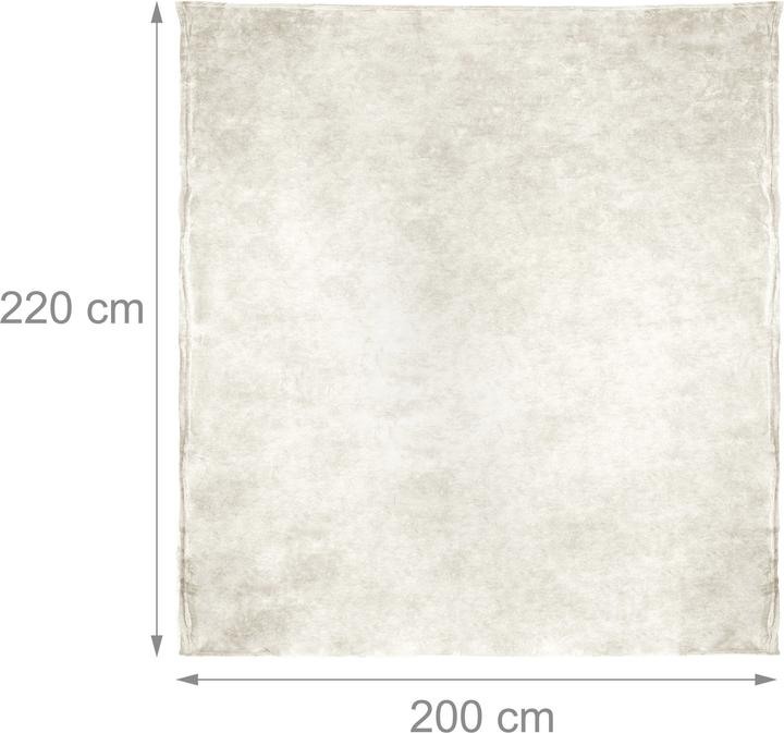 Image du produit Relaxdays Couverture (200 x 220 cm)