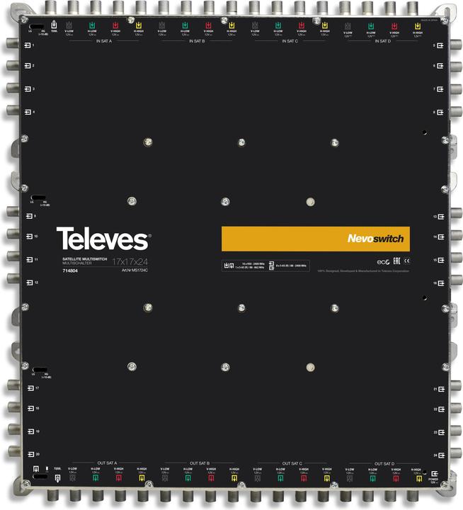 Image du produit Televes Commutateur multiple (Multi commutateur)
