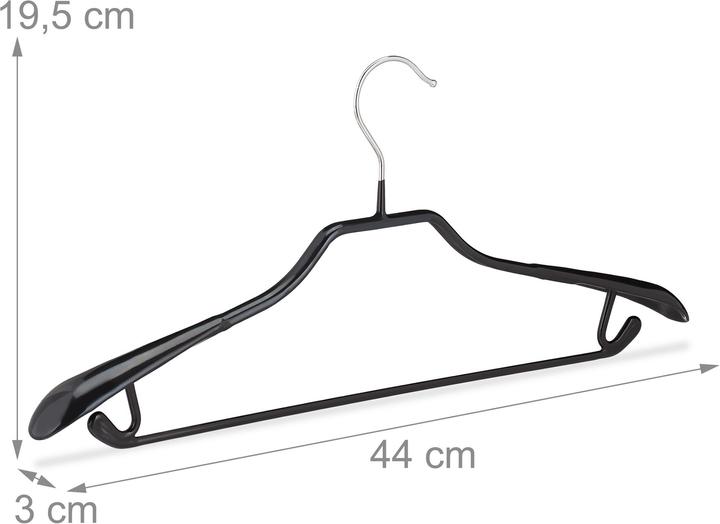 Image du produit Relaxdays Cintre pour costume (10 x)