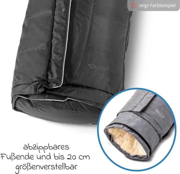 Produktbild Fellhof Lammfell Fusssack Hochsölden