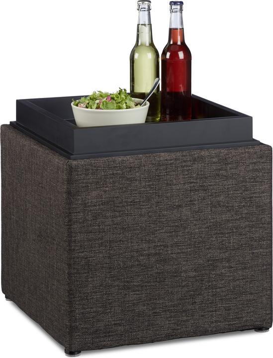 Immagine prodotto Relaxdays Pouf con 2 cassetti