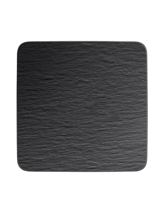 Produktbild Villeroy & Boch Servierplatte quadratisch/Gourmetteller Manufacture Rock