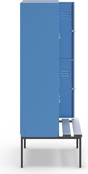 Actual product image Wolf Half height wardrobe with bench base (90 cm, 214 cm)