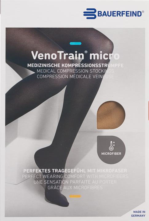 Produktbild Bauerfeind MICRO A-D KKL2 M normal/short geschlossene Fussspitze caramel (M)