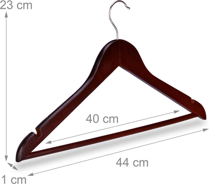 Actual product image Relaxdays Coat hanger (1 x)