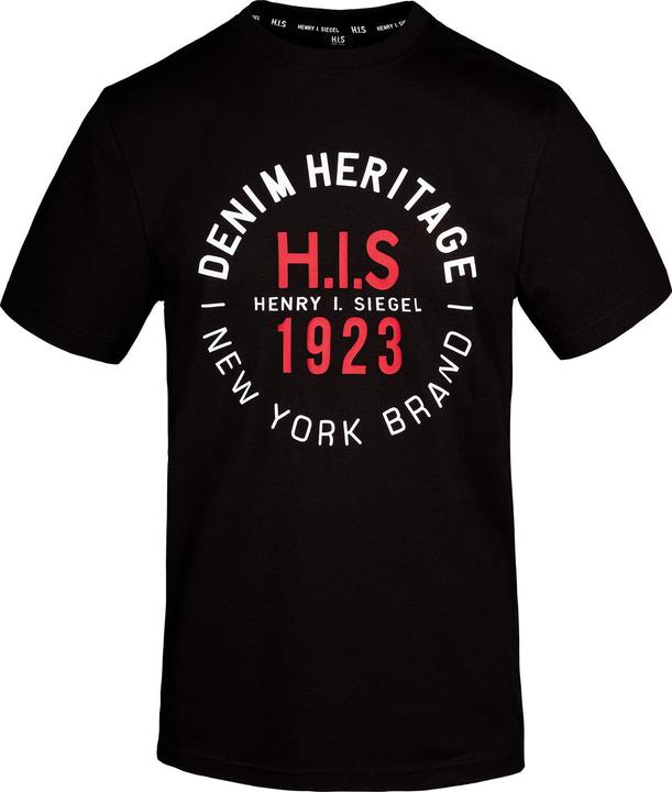 Actual product image H.I.S. T-Shirt Denim Heritage Big Logo (L)