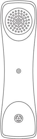 Produktbild Yealink Ersatzhörer zu T27 und 29 schwarz