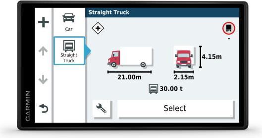 Actual product image Garmin dezl LGV500 EU 5 MT-S, GPS (5.50")