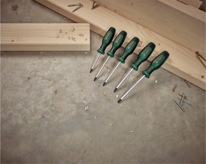 Immagine prodotto Bosch Home & Garden Set di cacciaviti Torx da 5 pezzi (Pin-torx)