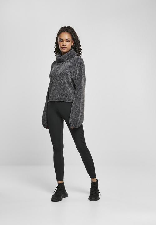 Produktbild Urban Classics Ladies Short Chenille Turtleneck Sweater - 13801 (5XL)