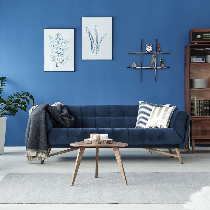 Actual product image Relaxdays Round Floating Shelf (69 x 17 x 69 cm)